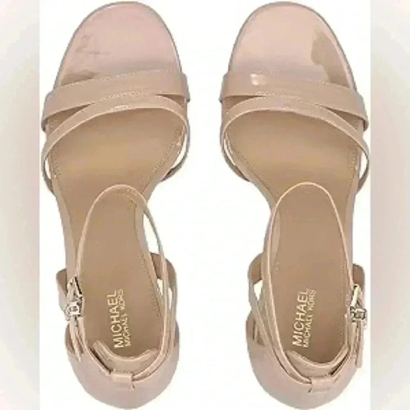 Michael Michael Kors Womens Kimberly Ankle Strap Strappy Heel Sandals - Picture 2 of 7
